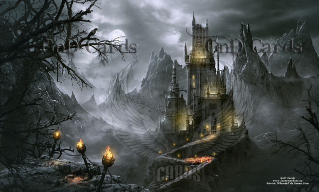 Dracula's Castle Playmat